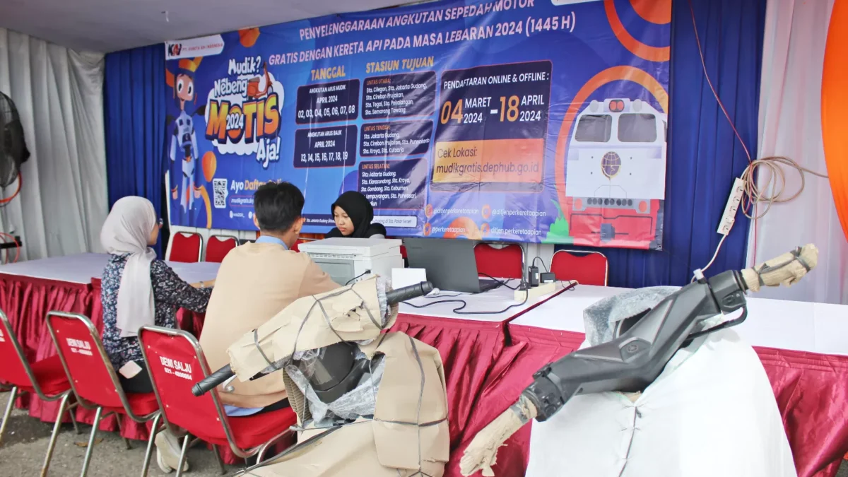 KAI Daop 3 Cirebon Dukung Program Motis, Posko Tersedia di Stasiun Prujakan