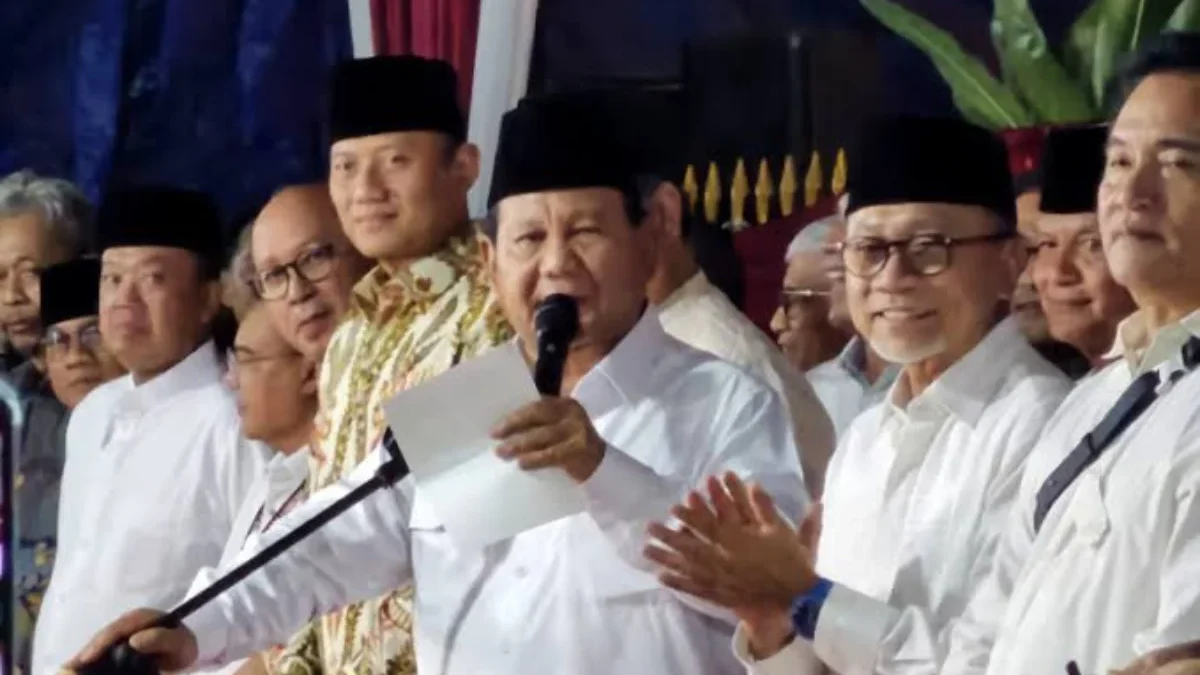 Prabowo Subianto: Bagi Mereka yang Tidak Memilih Kami, Berilah Kesempatan Kami, Kita Bersatu