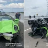 Supercar Porsche 911 Carrera S Tabrak Nissan Grand Livina di Tol Kejapanan-Sidoarjo, Terungkap Pengemudi Porsche Bernama Nissan