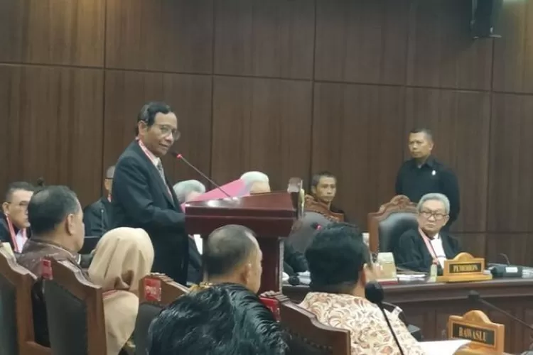 Sidang Sengketa Perselisihan Hasil Pemilu, Mahfud MD: Mahkamah Konstitusi Bisa Buat Landmark Decision