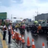 Imbas dari diberlakukannya sistem one way di ruas tol dari kilometer 72 Cipali hingga kilometer 414 Kalikangku