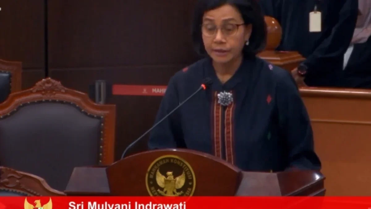 Menteri Keuangan, Sri Mulyani Indrawati