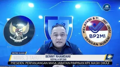 Kepala Badan Pelindungan Pekerja Migran Indonesia (BP2MI) Benny Rhamdani