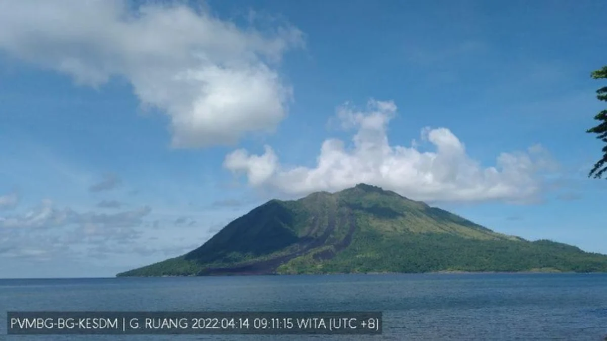 Gunung Ruang (IST/Magma)