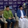 Wakil Menteri Agama (Wamenag) Saiful Rahmat Dasuki, saat jumpa pers di Istiqlal, Jakarta Pusat, pada Selasa so