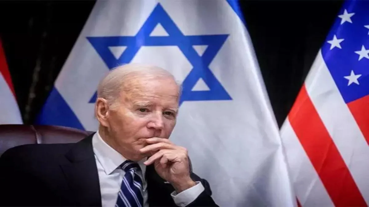 Dalam pernyataannya di Gedung Putih pada Jumat (12/4), Biden menegaskan komitmen AS untuk membela Israel, dan