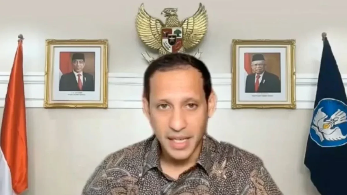 Menteri Pendidikan, Kebudayaan, dan Ristek Nadiem Makarim