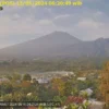 Visual Gunung Slamet (Foto: CCTV Pos Pemantauan Gunung Slamet)