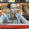 Tangkapan layar Menteri Pendidikan, Kebudayaan, Riset, dan Teknologi (Mendikbudristek) Nadiem Anwar Makarim da