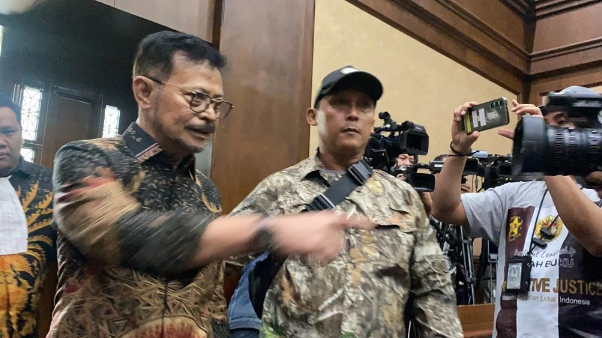 Syahrul Yasin Limpo jalani sidang lanjutan (MPI)