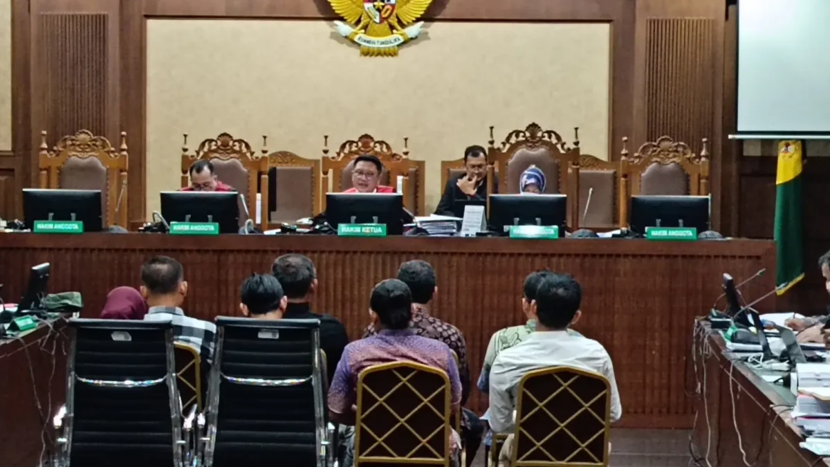 Sidang lanjutan kasus dugaan pemerasan dan gratifikasi Eks Mentan, SYL dengan agenda pemeriksaan saksi di PN T