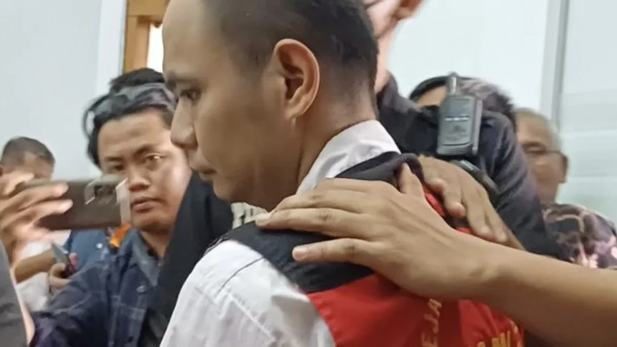 Panca Darmansyah, ayah pembunuh empat anak kandung di Jagakarsa, Jaksel, jalani sidang perdana kasusnya di PN