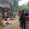 TKP kasus suami mutilasi istri di Cisontrol, Kecamatan Rancah, Kabupaten Ciamis.