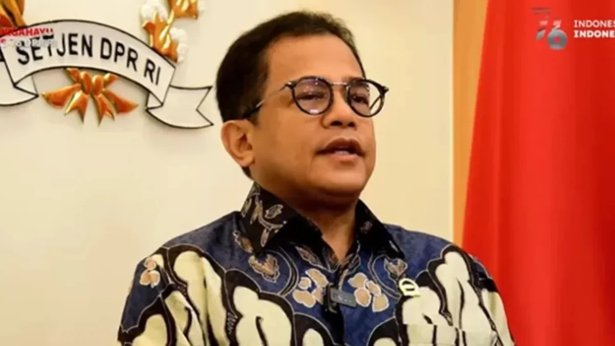 Sekretaris Jenderal DPR RI Indra Iskandar