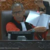 Hakim Mahkamah Konstitusi, Saldi Isra (Tangkapan layar YouTube MK)