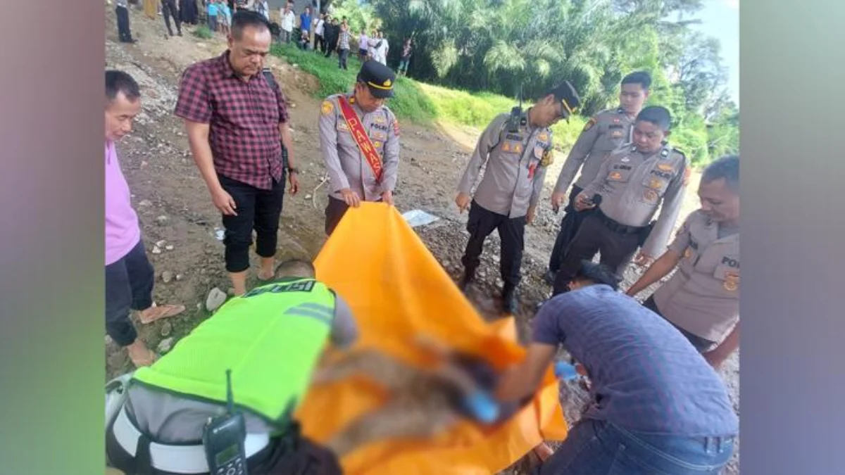 Polisi menemukan jasad Afif (13 tahun) di bawah Jembatan Kuranji, Kota Padang. Istimewa