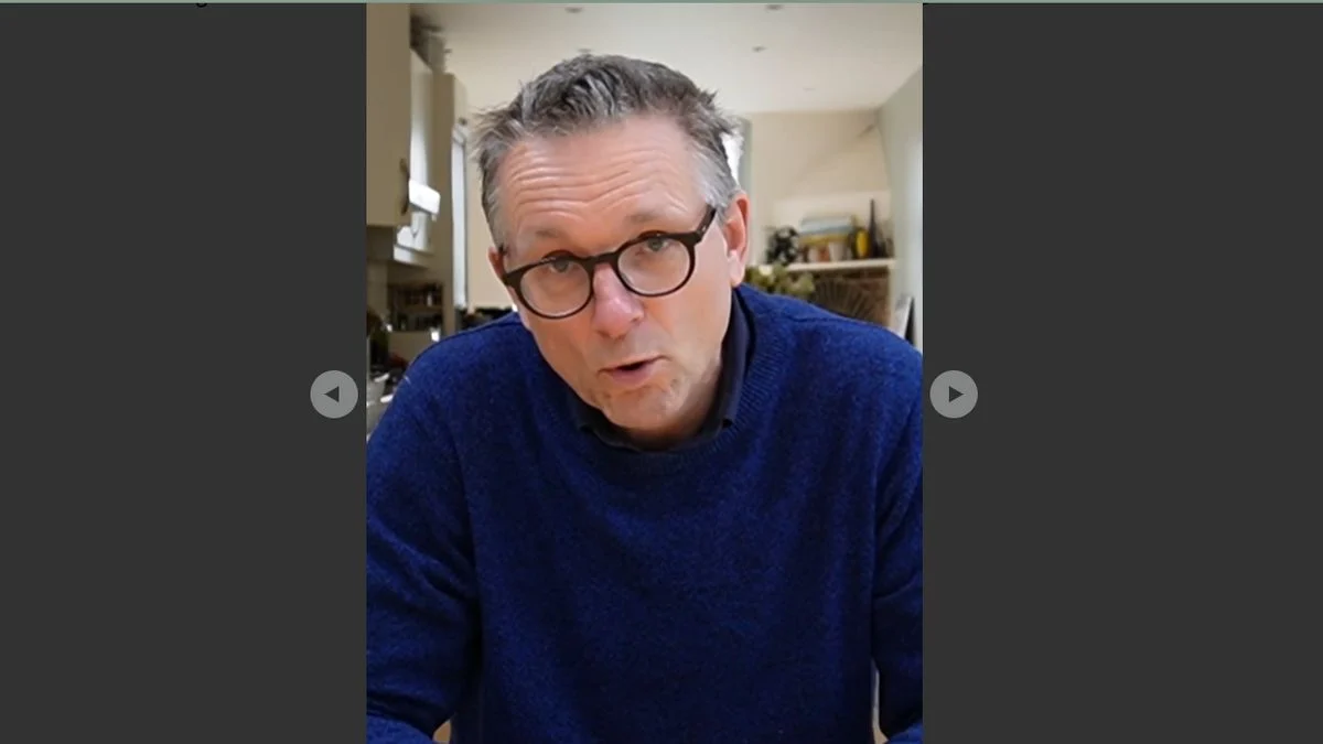 Presenter TV Inggris Michael Mosley (DOK Intagram pribadi Mosley @michaelmosley_official)