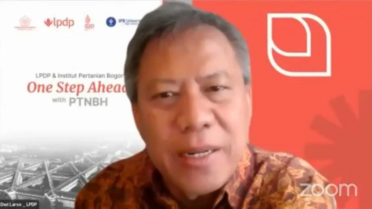 Dwi Larso, direktur Beasiswa LPDP (Dok. IPB University)