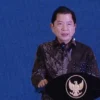 Menteri Perencanaan Pembangunan Nasional/Kepala Bappenas Suharso Monoarfa di acara  Peluncuran Kolaborasi Pema