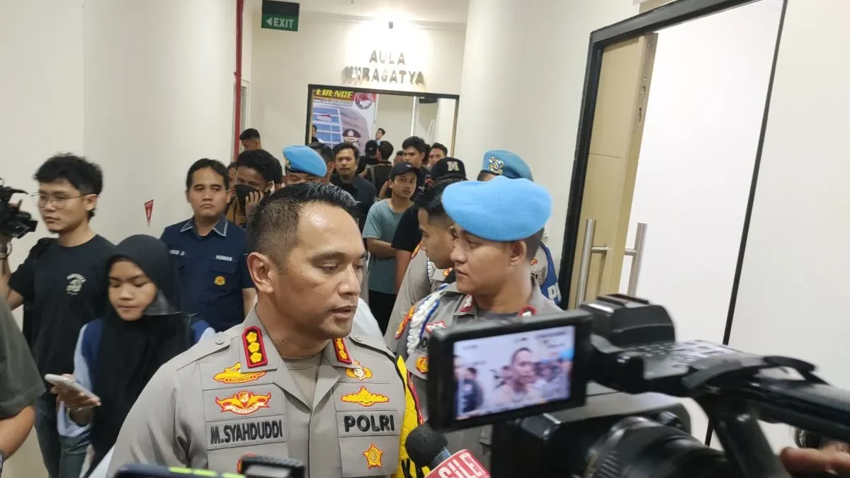 Kapolres Metro Jakarta Barat Kombes Pol M Syahduddi. ANTARA/Risky Syukur