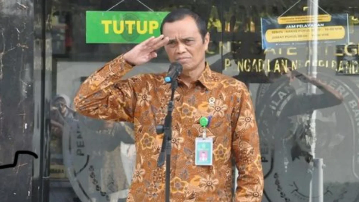 Ketua PN Bandung Jhon Sarman Saragih