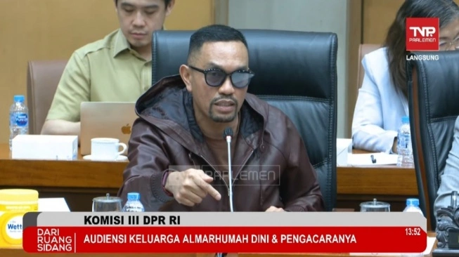 Wakil Ketua Komisi III DPR RI fraksi Partai NasDem, Ahmad Sahroni. (Tangkap layar)