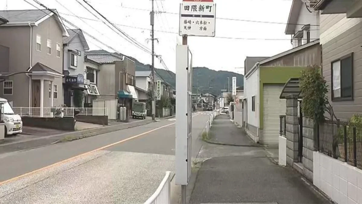 Lokasi kejadian tindak pidana di Takuma, daerah Sawara, Fukuoka. (Richard Susilo)