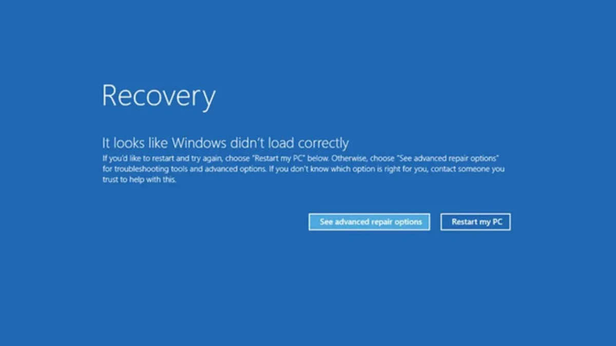 Blue Screen di Windows Foto: Microsoft