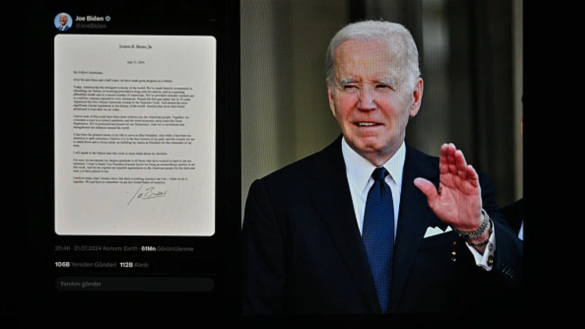 Presiden Amerika Serikat Joe Biden mengundurkan diri dari Pilpres AS 2024 (X)