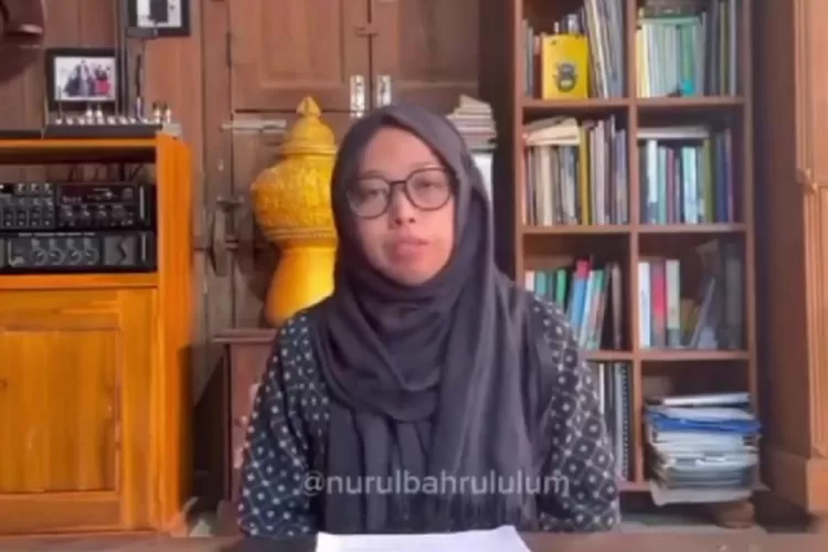 Nurul Bahrul Ulum, mantan aktivis NU yang bertemu presiden Israel minta maaf. (Twitter/X @ethadisaputra)