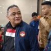 Kepala BP2MI Benny Rhamdani usai menjalani pemeriksaan di Bareskrim Polri, Senin (29/7/2024)