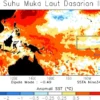 Anomali suhu muka laut dasarian II Juli 2024. (Dok. BMKG)