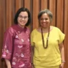 Menteri Keuangan Sri Mulyani dan US Treasury Department Assistant Secretary for International Trade and Develo