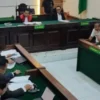 Suasana sidang praperadilan pembunuhan Vina-Eky Cirebon dengan tersangka Pegi Setiawan di PN Bandung, (2/7).