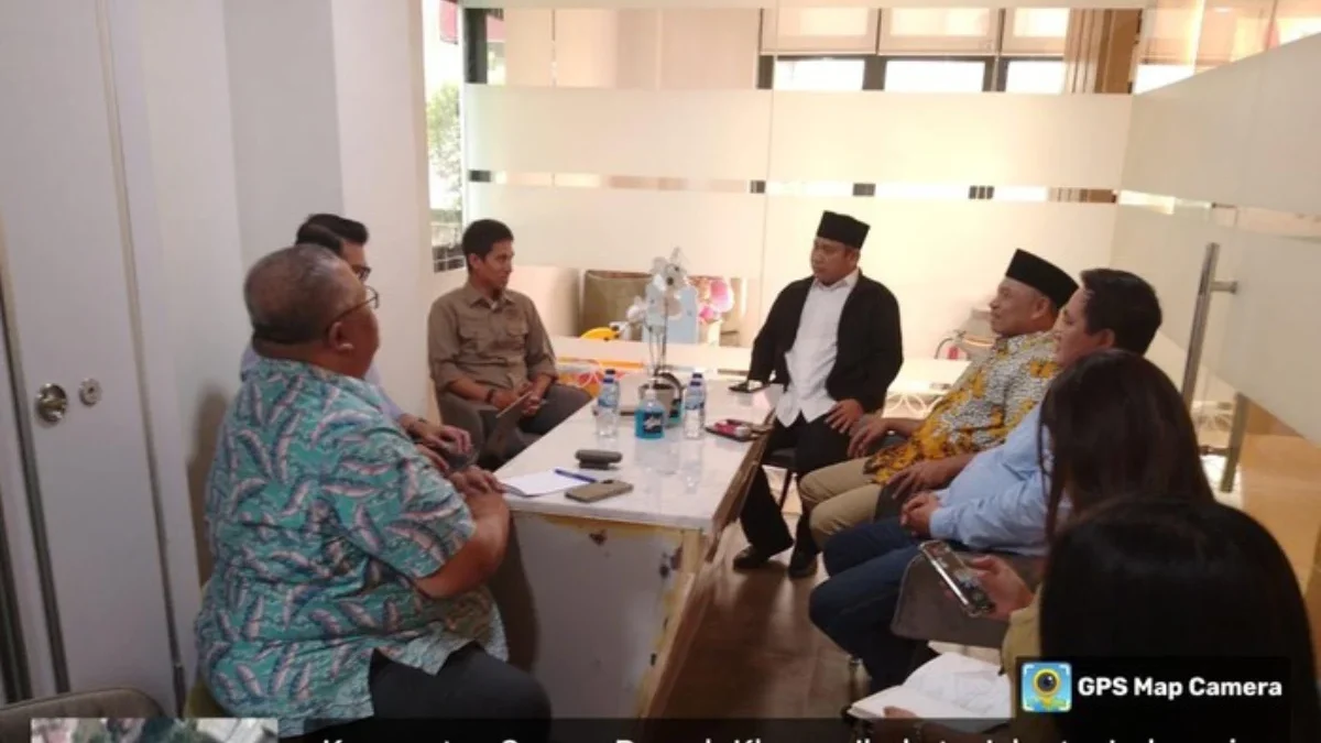 Tiga Wakil Ketua DPRD Rembang melakukan koordinasi dengan Kemlu di Gedung Pelayanan Pelindungan Warna Negara I