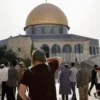 Warga Yahudi di Kompleks Masjid Al Aqsa.