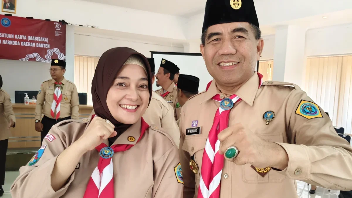 Dean Desvi Bersama Brigjen. Pol. Ir. Rohmad Nursahid. Msi Kepala BNN. Provinsi Banten (IST)