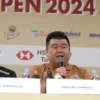 Armand Darmadji (tengah), Manajer Tim Bulutangkis Indonesia untuk Olimpiade Paris 2024.