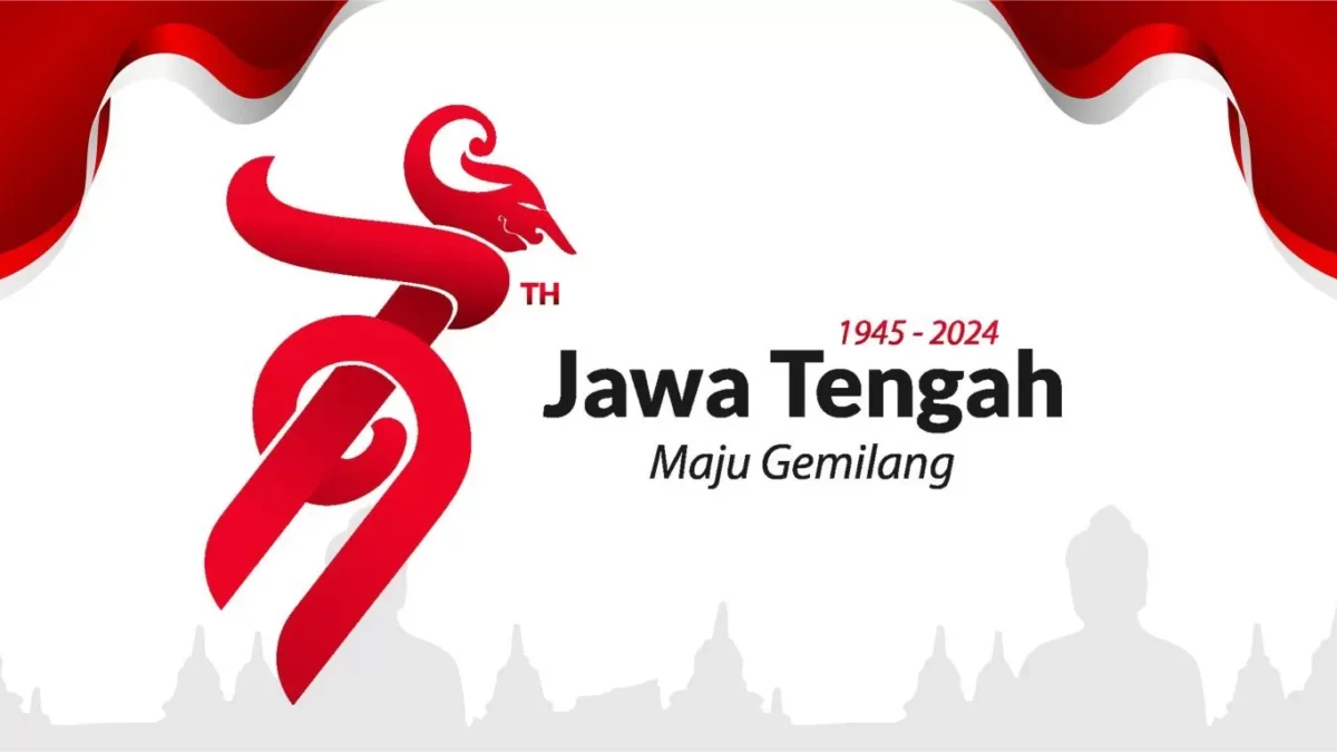 Desain Grafis Logo HUT Jateng Ke 79 (ISTIMEWA)