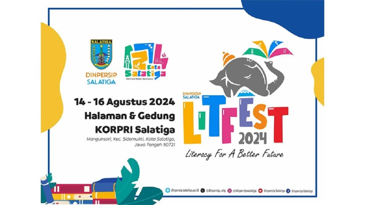 FOTO DOK. SALATIGA LITFEST 2024