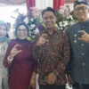 Anggota DPRD Jawa Barat, Lili Eliyah SH MM bersama Pj Walikota Cirebon H Agus Mulyadi dan Ketua DPRD Kota Cire