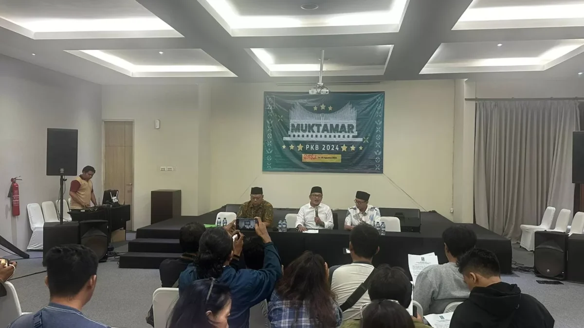 Jumpa pers dari Fungsionaris Dewan Pengurus Pusat PKB di Hotel Mahogany – Bali. (Ist)