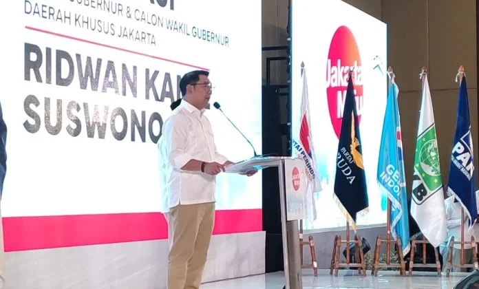 Ridwan Kamil pada Pilgub Jakarta 2024.