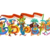 Tampilan Google Doodle spesial HUT ke-79 RI 17 Agustus 2024. (Google)