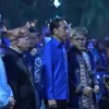 Presiden Joko Widodo atau Jokowi menghadiri pembukaan Kongres ke-6 Partai Amanat Nasional di Hotel Indonesia K