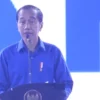 Presiden Jokowi di Kongres ke-6 PAN