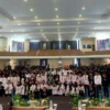 Pengenalan Budaya Akademik dan Kemahasiswaan (PBAK) FITK UIN Salatiga. Kamis(22/08/2024). Foto: ist