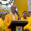 Agus Gumiwang Kartasasmita (AGK) resmi menjadi Plt Ketum Partai Golkar pada Selasa (13/8/2024). JIBI/Jessica G