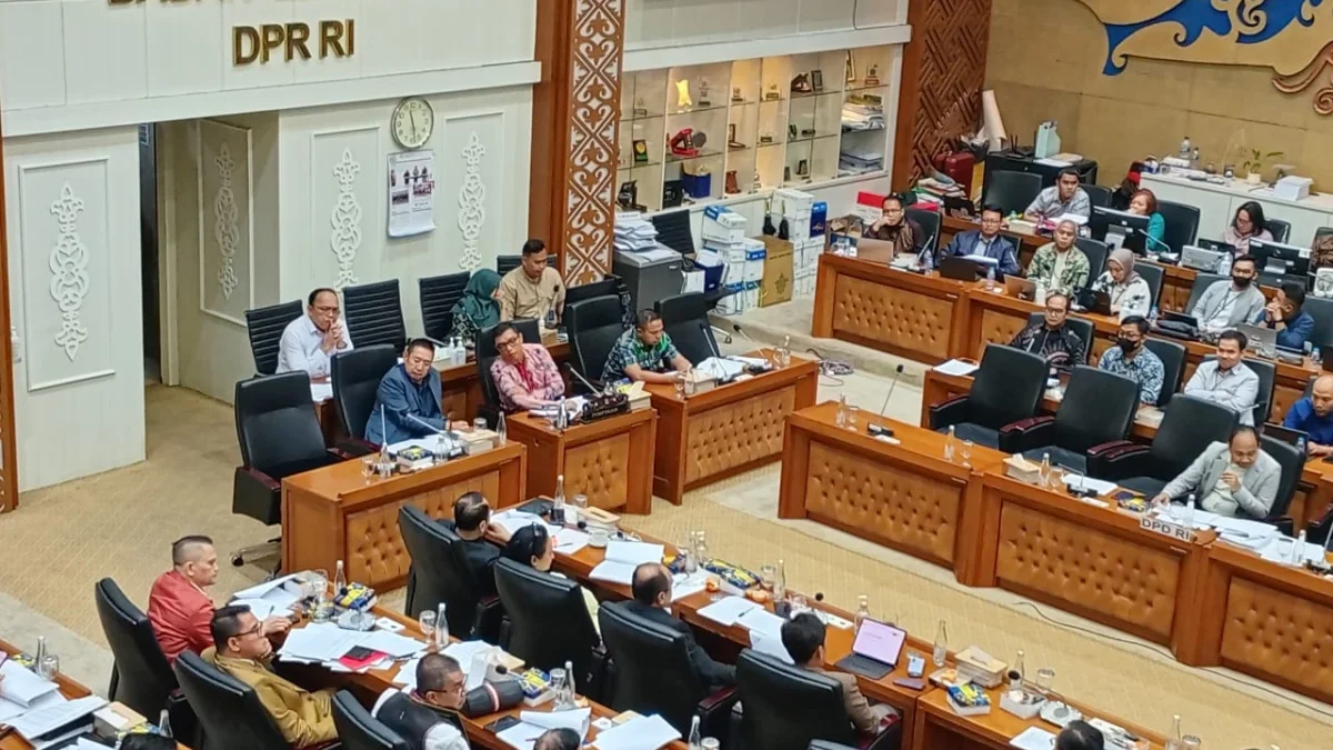 Suasana rapat Baleg DPR RI, Rabu, 21/8/2024 (M. Hafid)