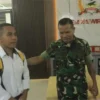 Komandan Korem 161/Wirasakti Kupang Brigjen Joao Xavier Barreto Nunes saat bertemu Joni di Makorem 161/Wirasak